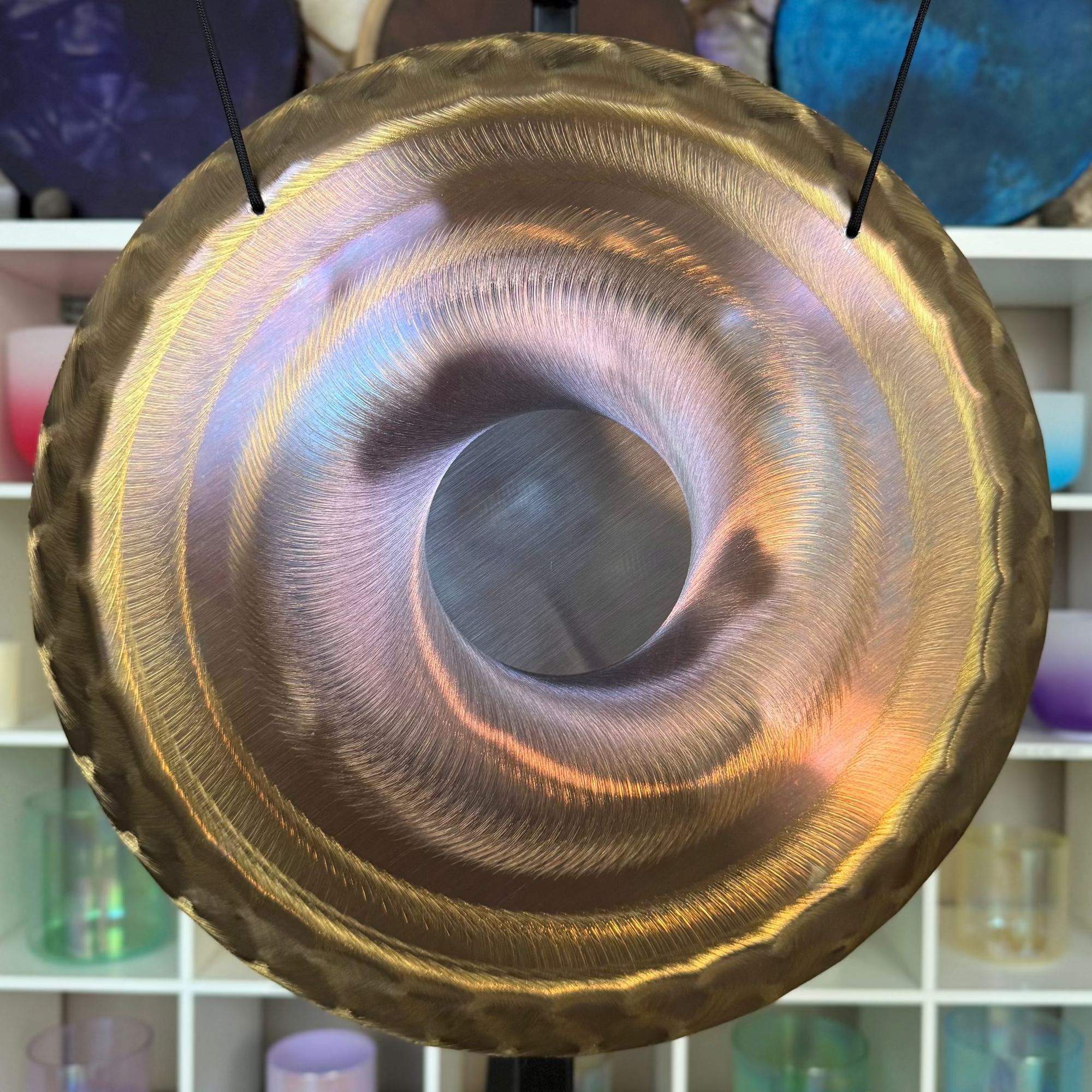Grotta Sonora - 15" Nickel Silver Gong (Copper Moon)