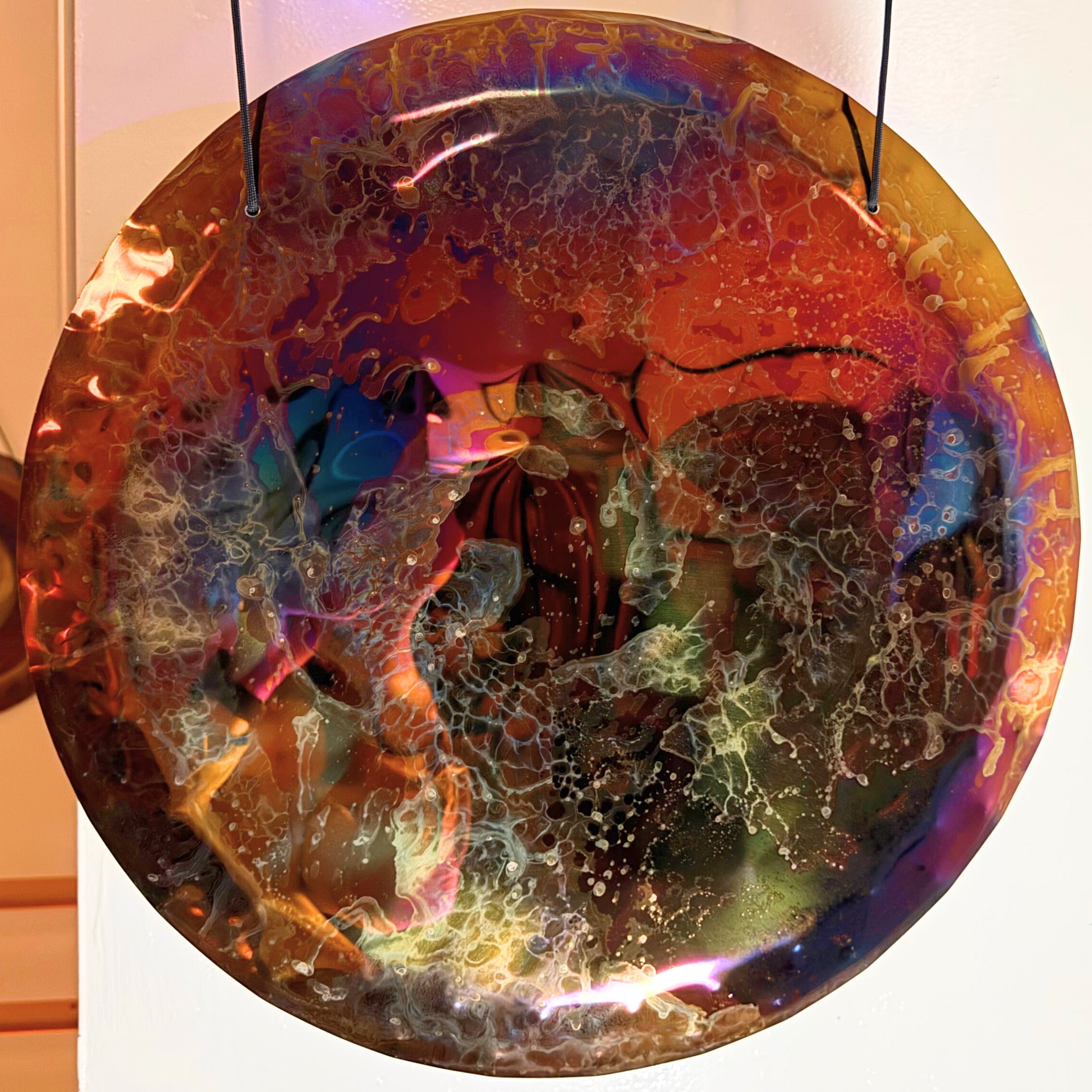 Grotta Sonora - 19”/48cm Handheld Gong (Colourful Cosmo)