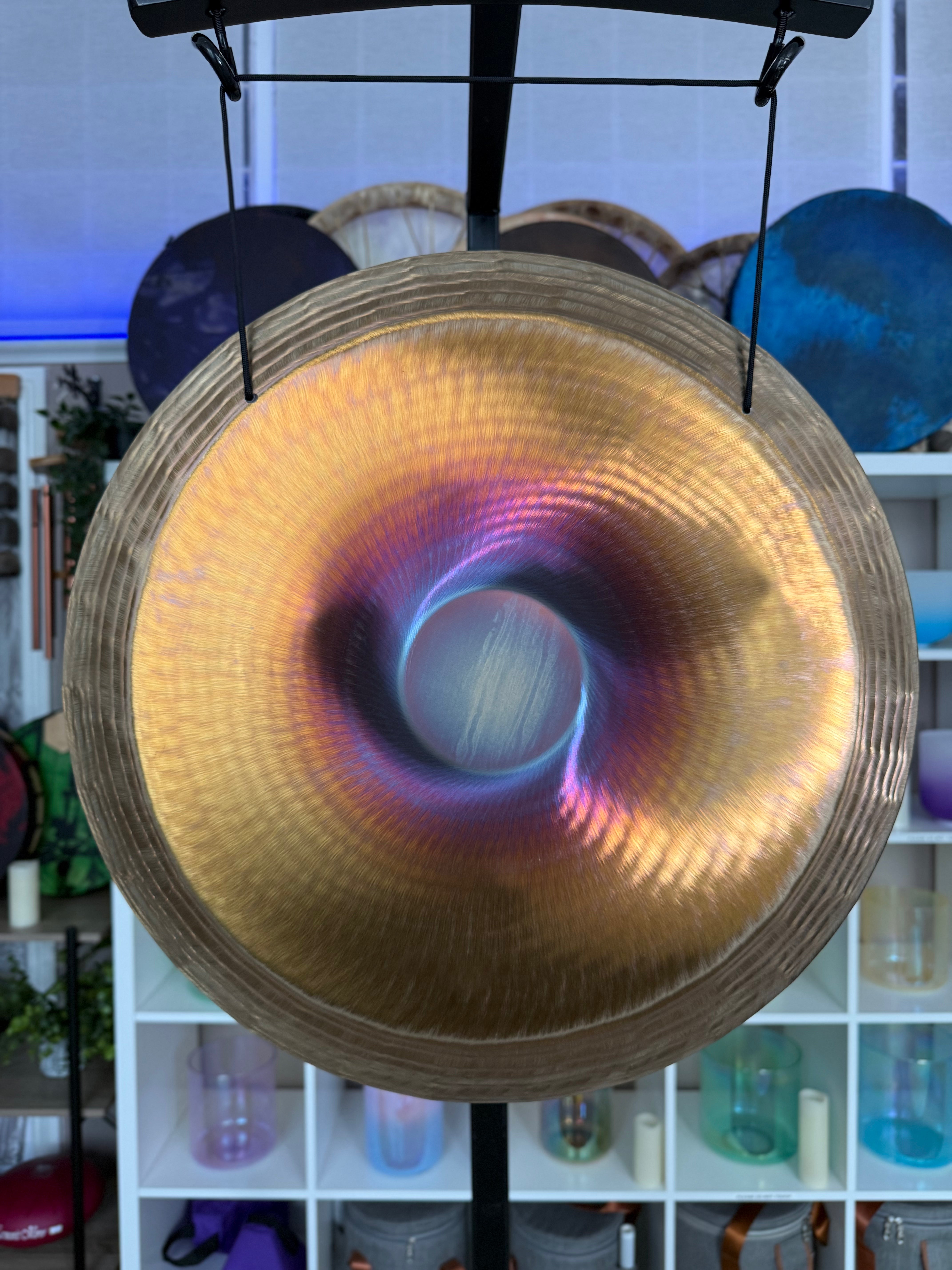 Grotta Sonora - 19"/48cm Handheld Gong (Golden Heart)
