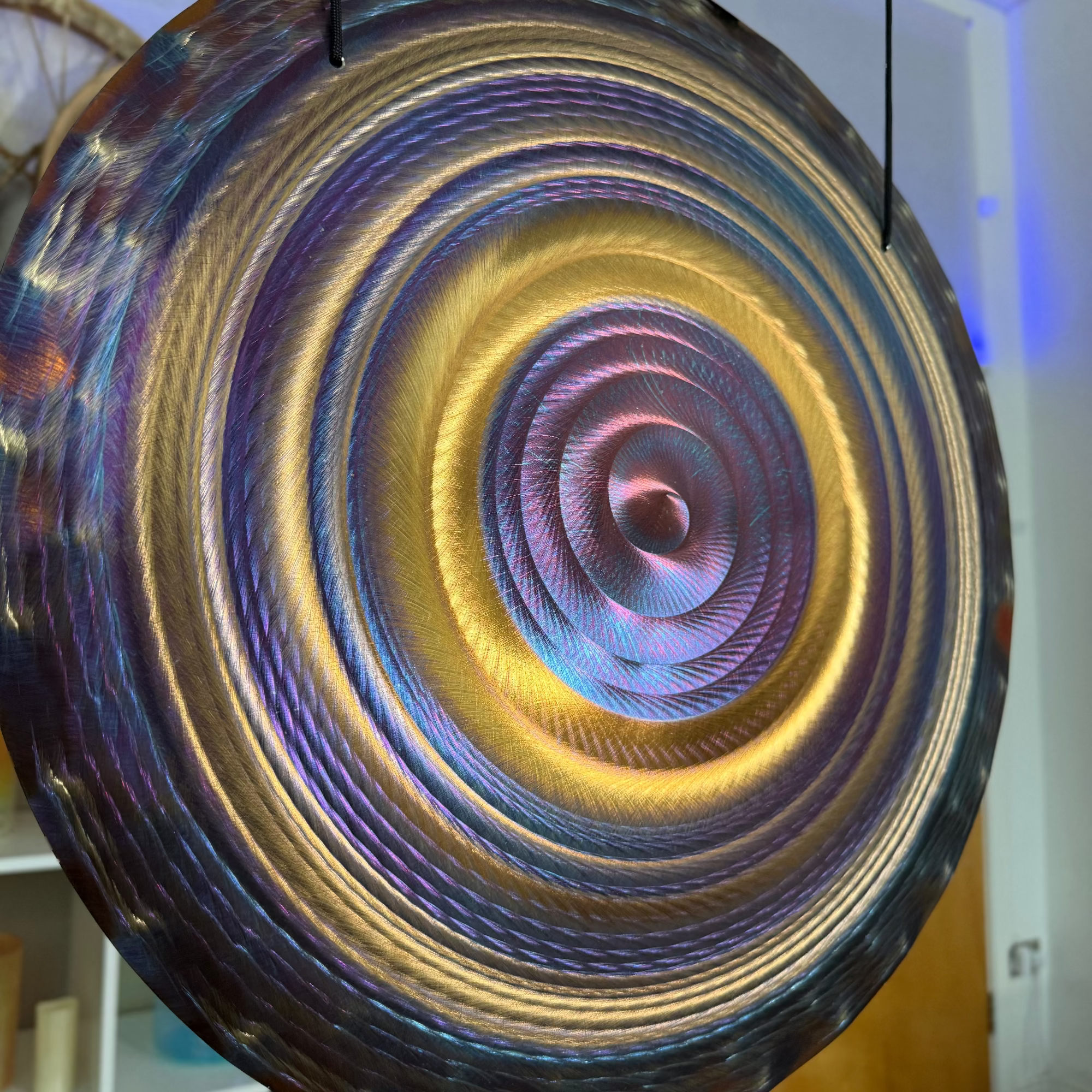 Grotta Sonora - 19"/48cm Handheld Gong (Twilight Gold)