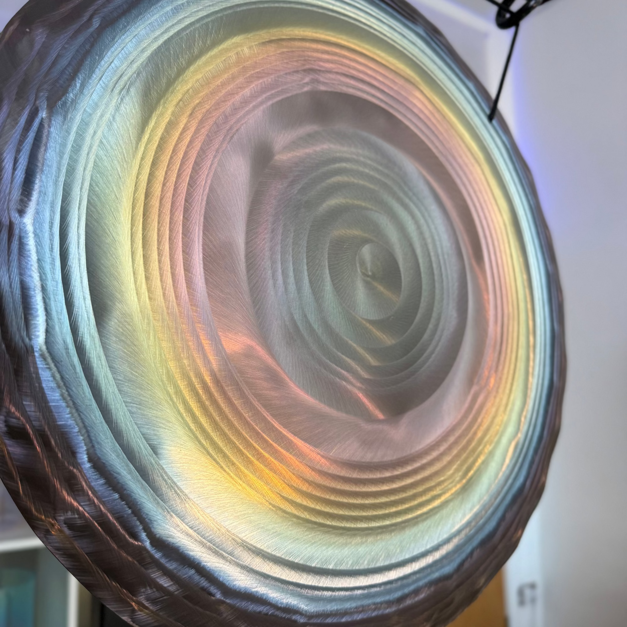 Grotta Sonora - 15" Nickel Silver Gong (Prismatic Rings)