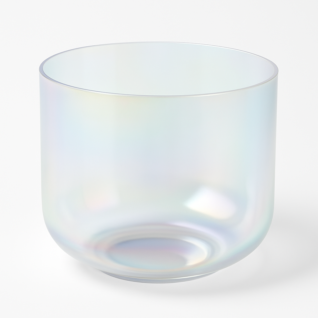 Pure Harmony - Crystal Aura Bowl Set With Carry Bag( 7.25" - 8.75")