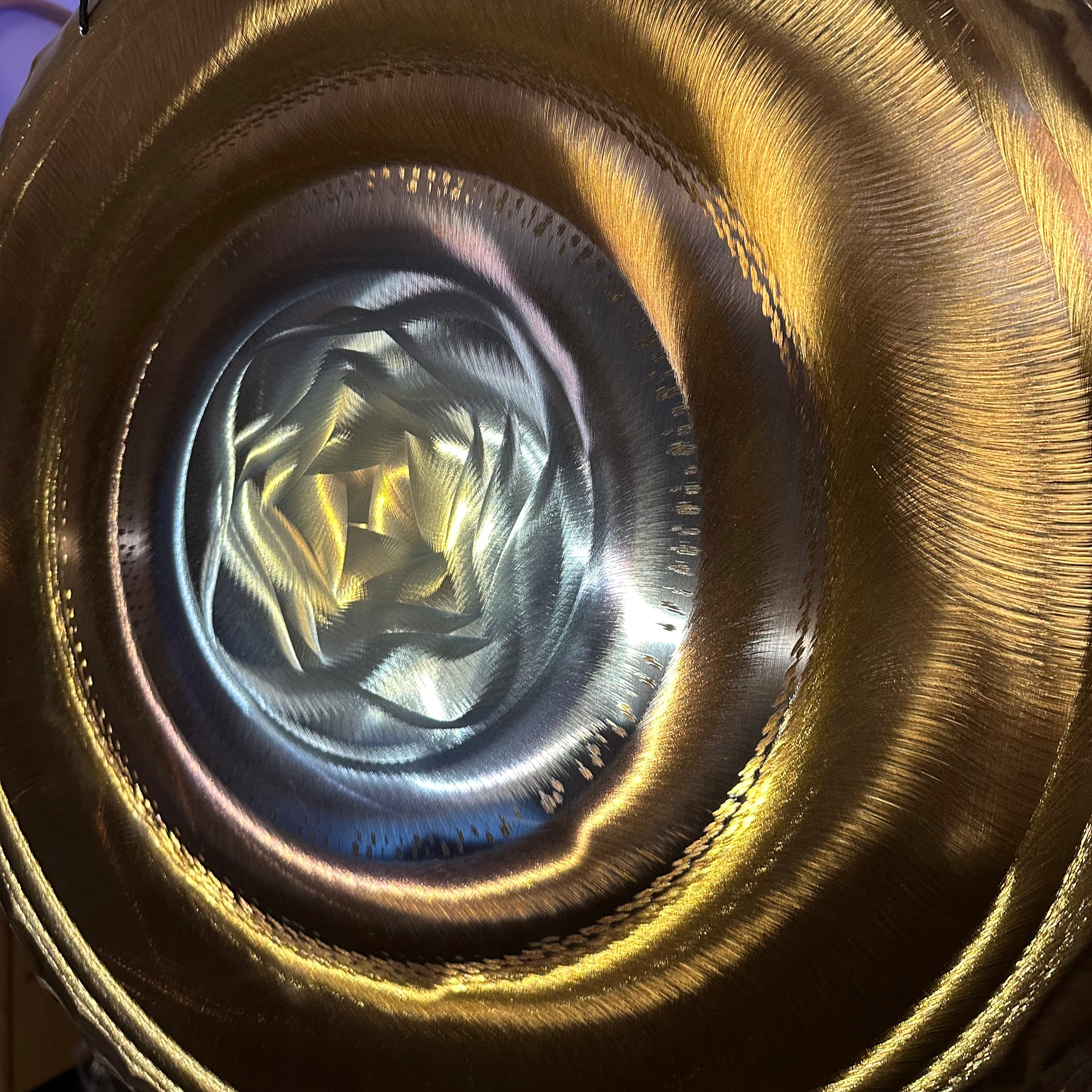 Grotta Sonora – 24”/60cm Nickel Silver Gong (Golden Rose)