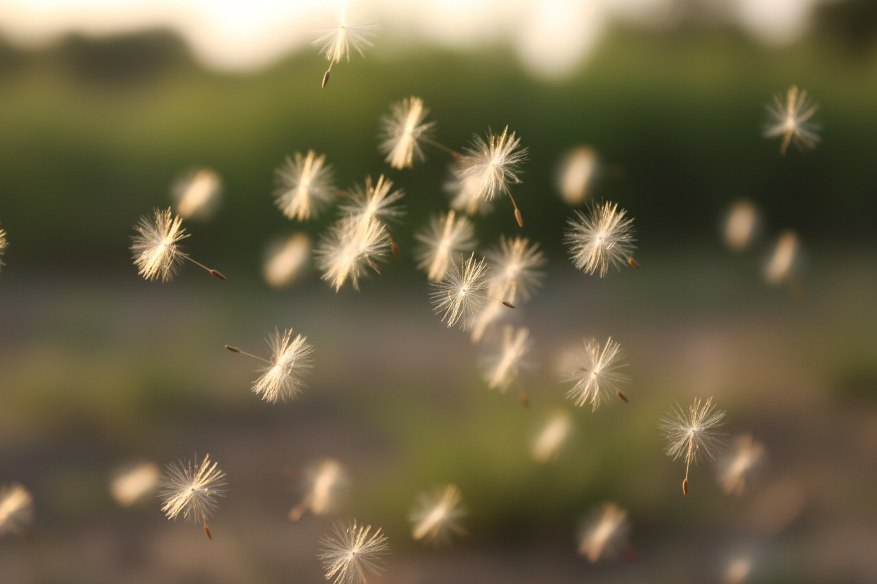nature seeds rustling