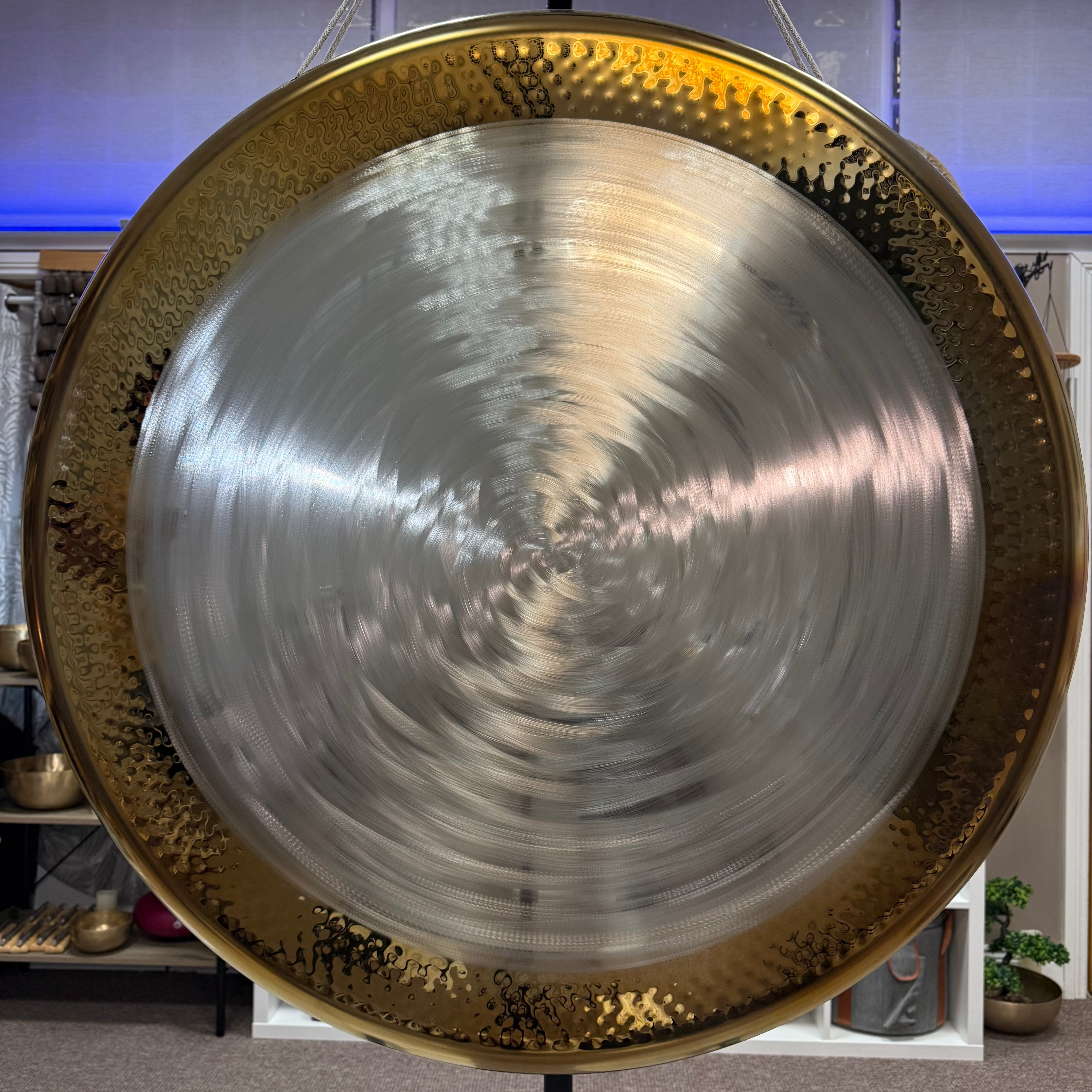 100cm Spiral Rose Gong – Nickel Alloy Gong