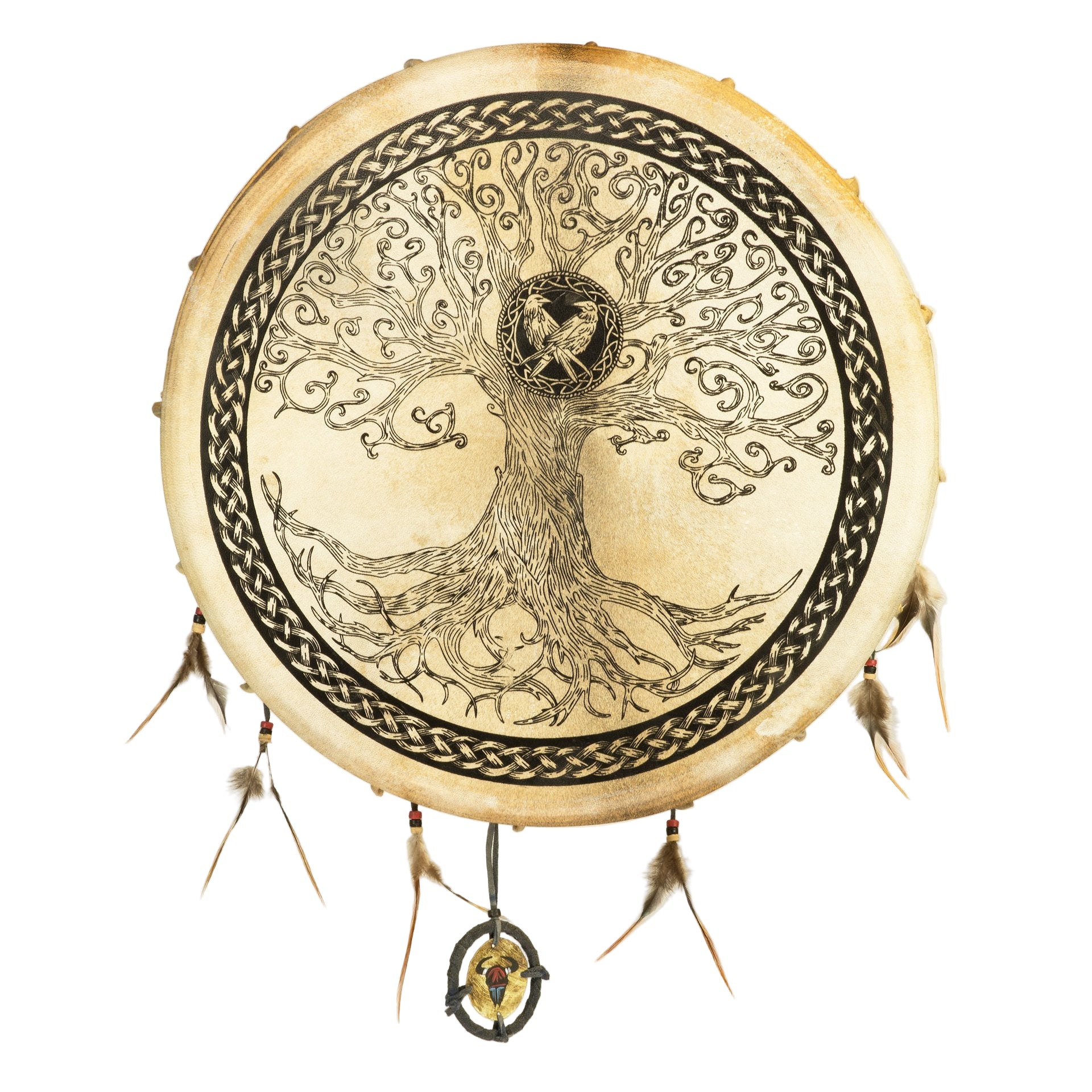 Shaman drum Tree of Life - goat 50cm