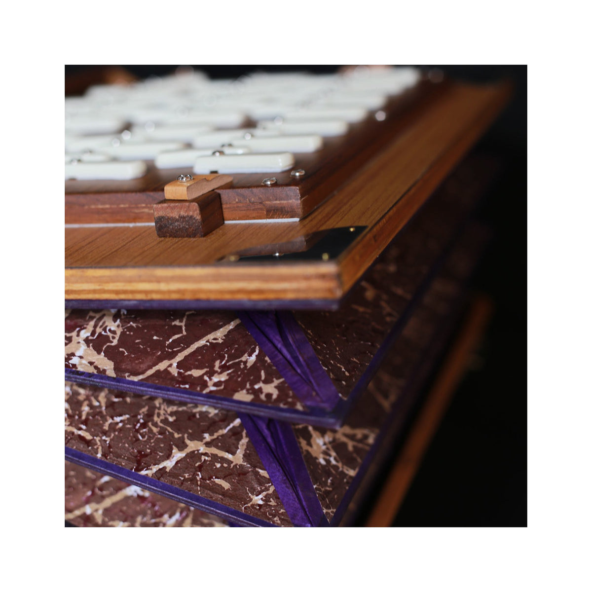 36 key shruti box bellows