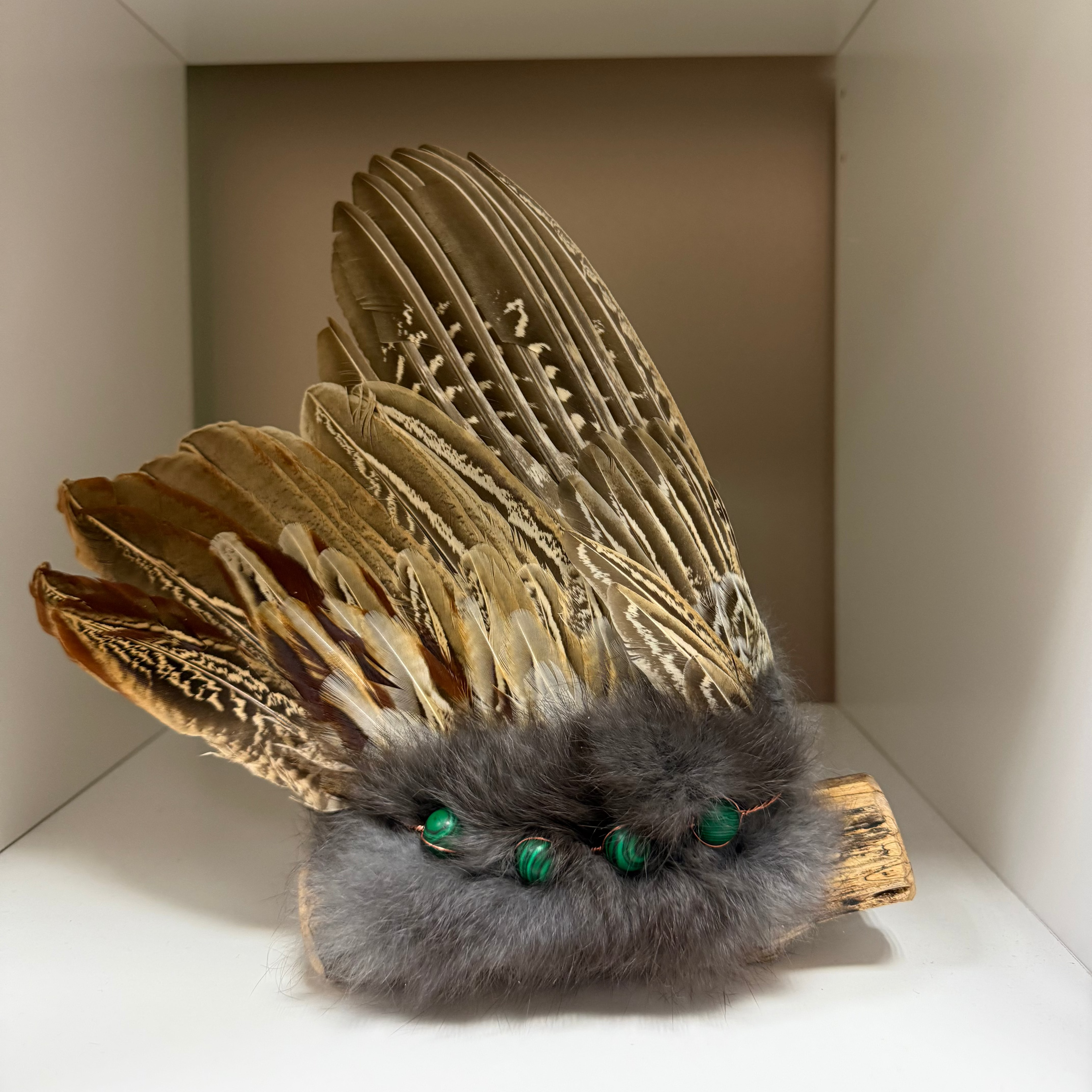 Handmade Smudging Feather Fan