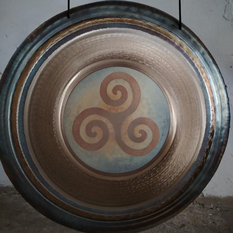 WOM Gongs “Ki” 80 cm – Celtic Energy Spiral