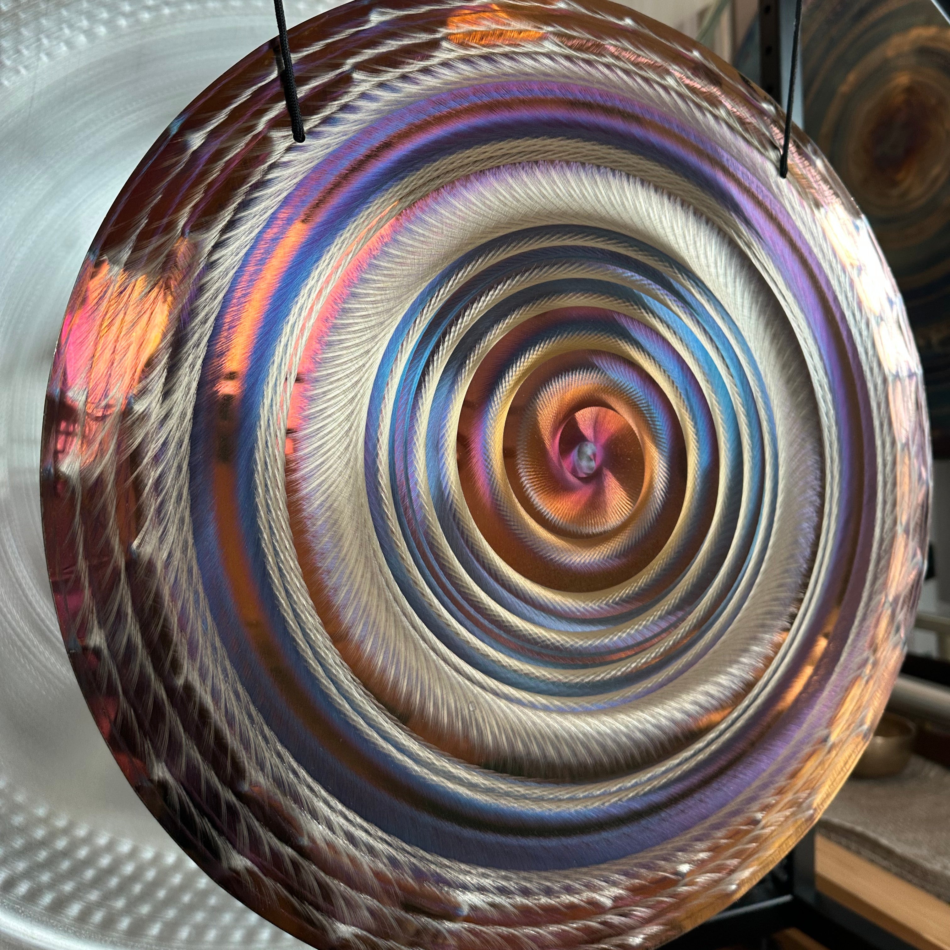 Grotta Sonora - 19”/48cm Handheld Gong (Akashic Spiral)