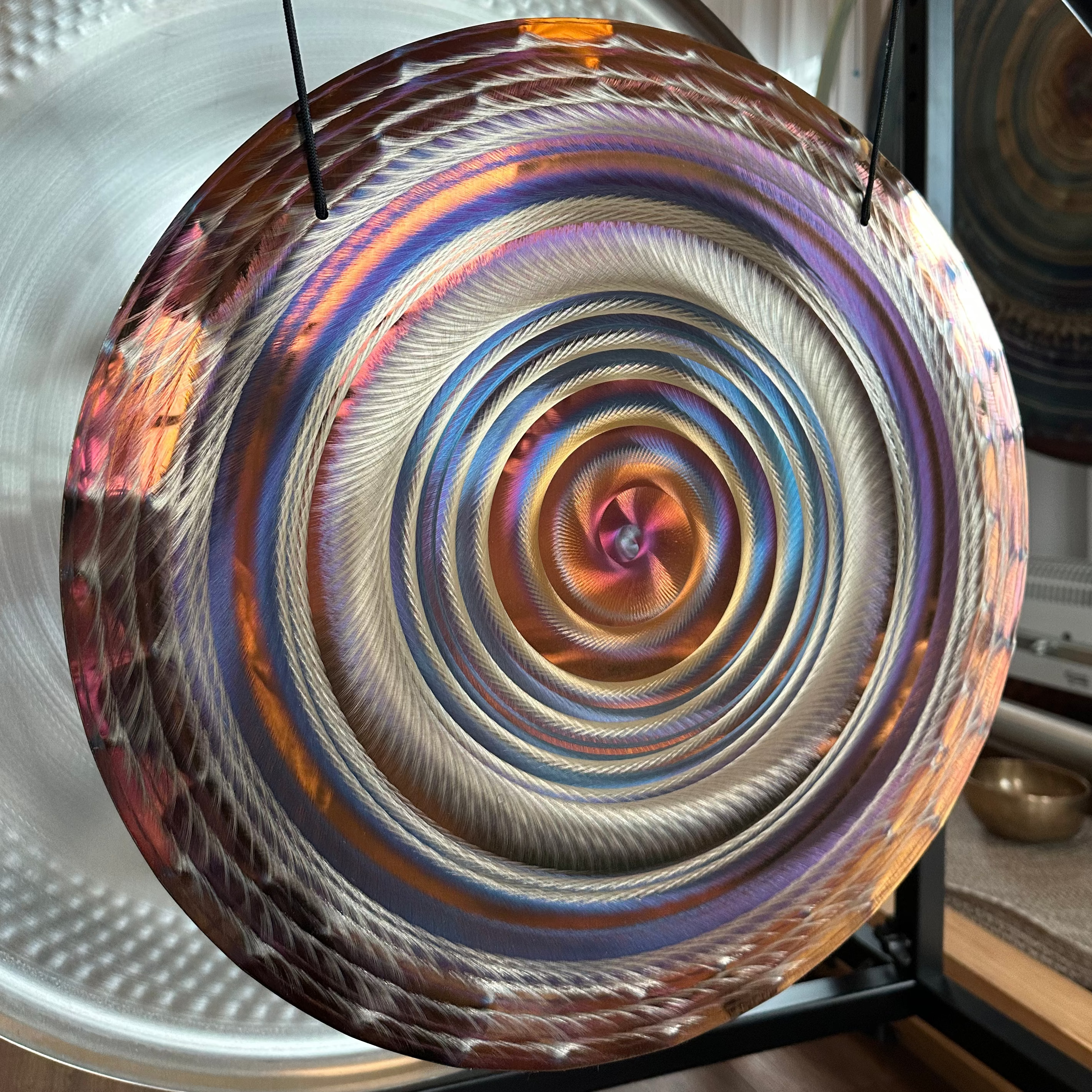 Grotta Sonora - 19”/48cm Handheld Gong (Akashic Spiral)