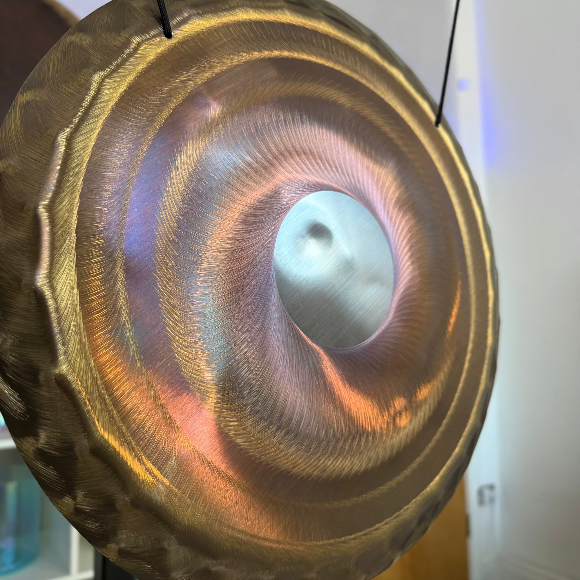 Grotta Sonora - 15" Nickel Silver Gong (Copper Moon)