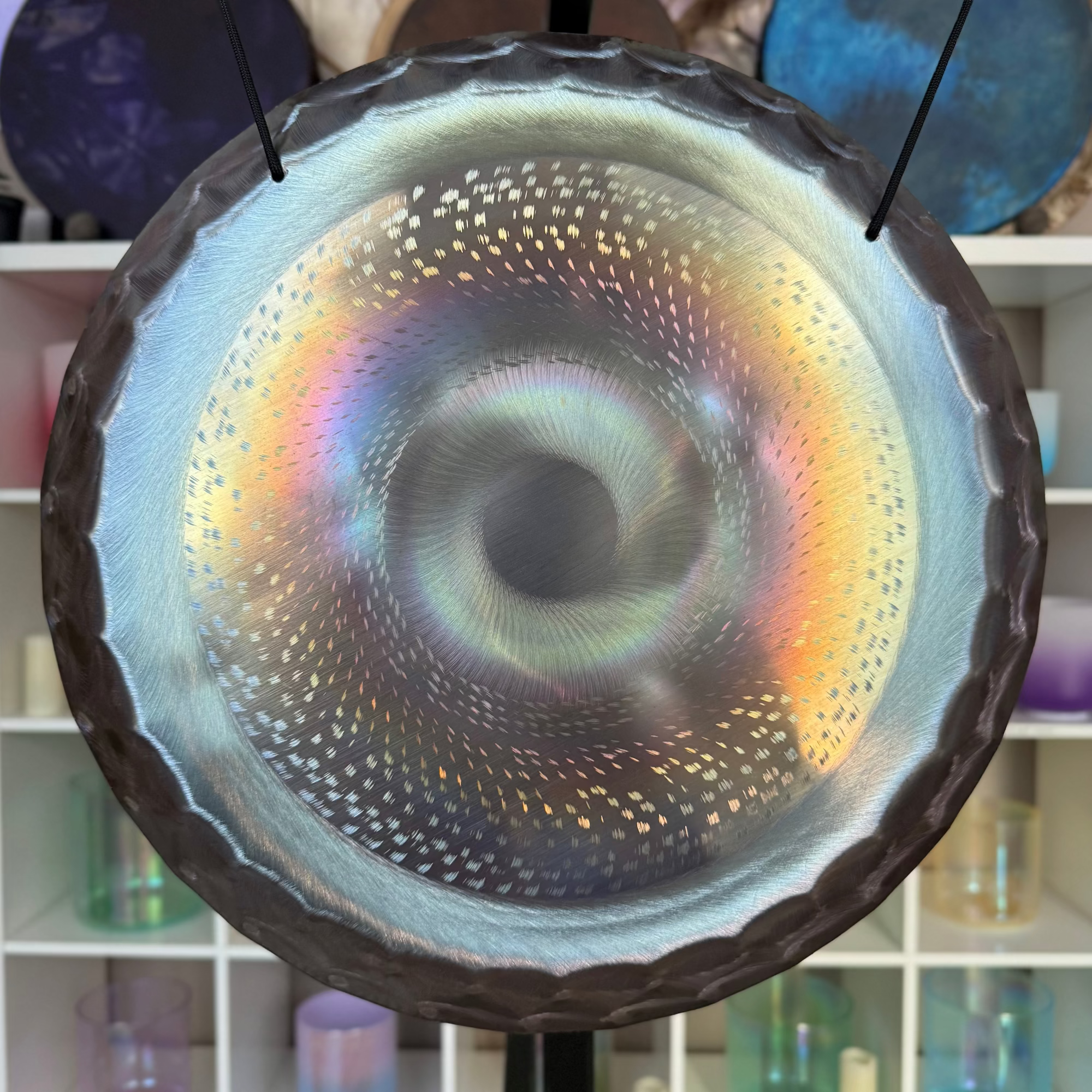 Grotta Sonora - 15" Nickel Silver Gong (Morning Dew)
