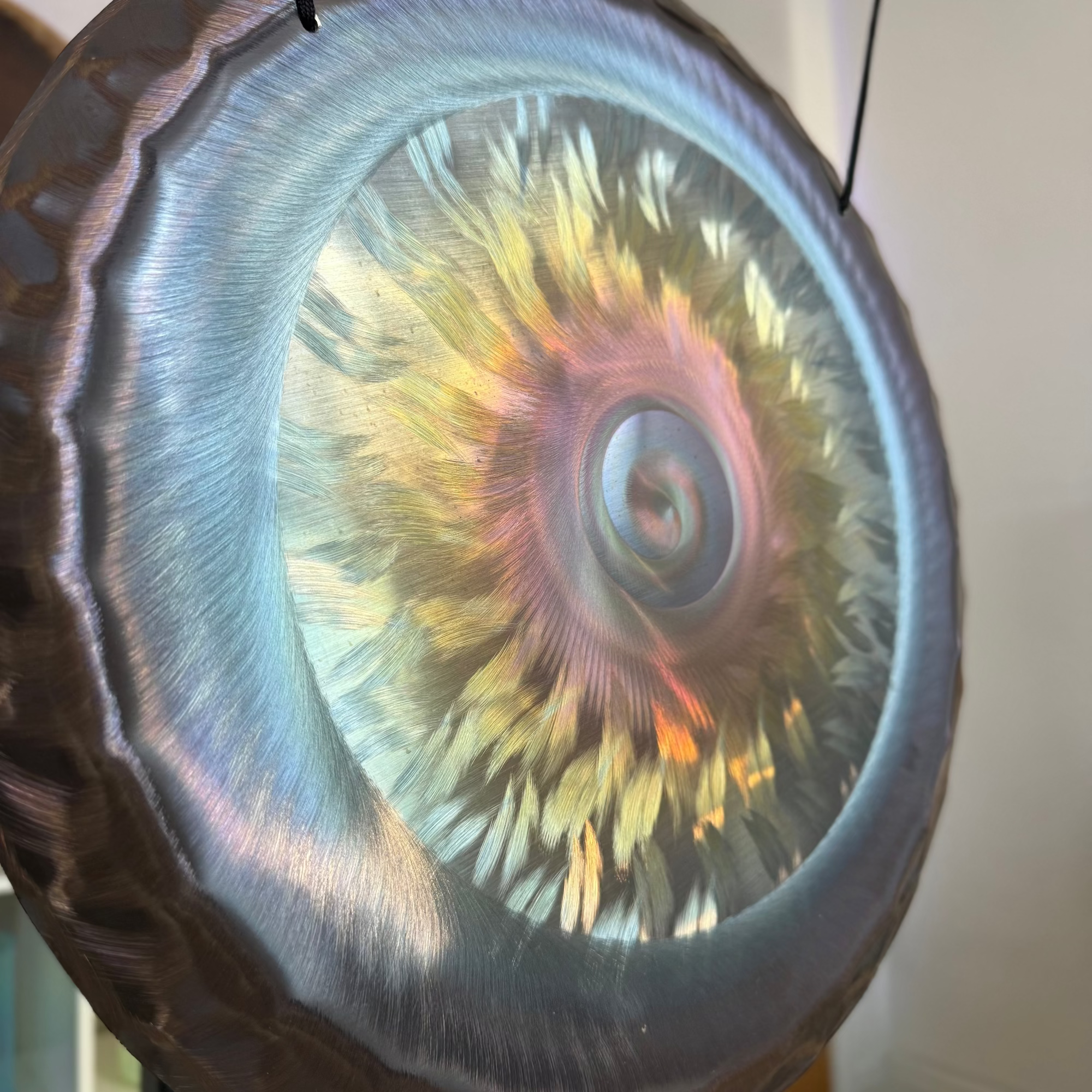 Grotta Sonora - 15" Nickel Silver Gong (Solar Eye)