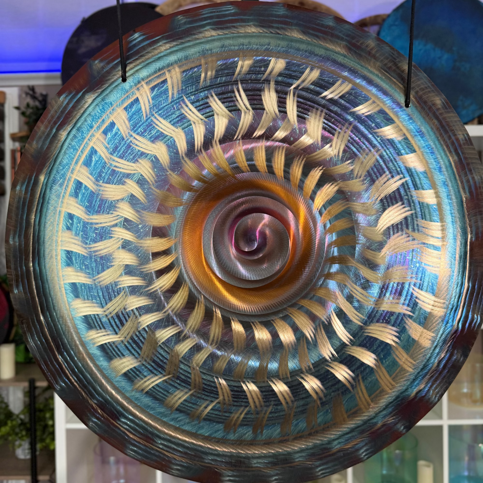 Grotta Sonora - 19"/48cm Handheld Gong (Ocean Fire)