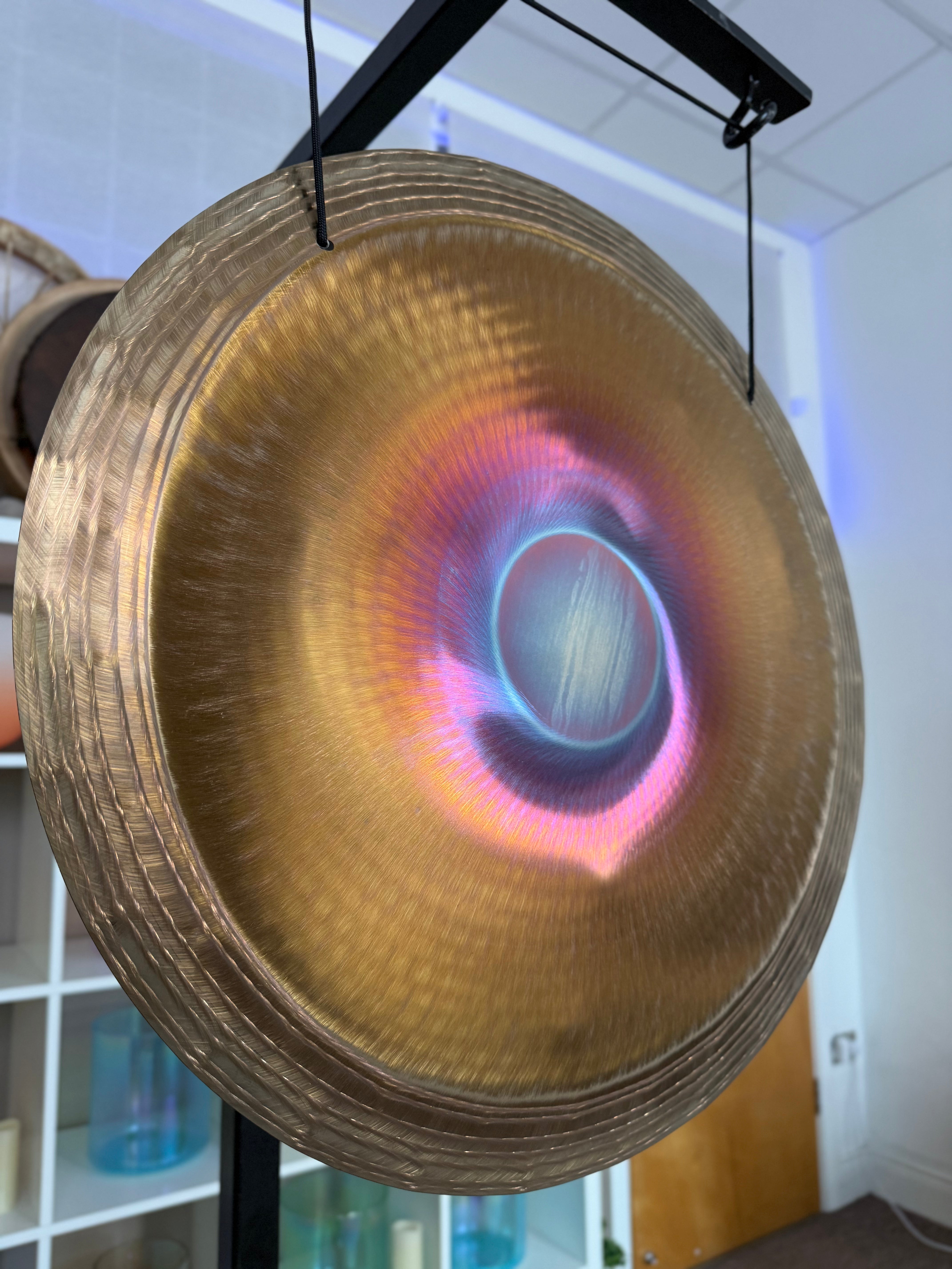 Grotta Sonora - 19"/48cm Handheld Gong (Golden Heart)