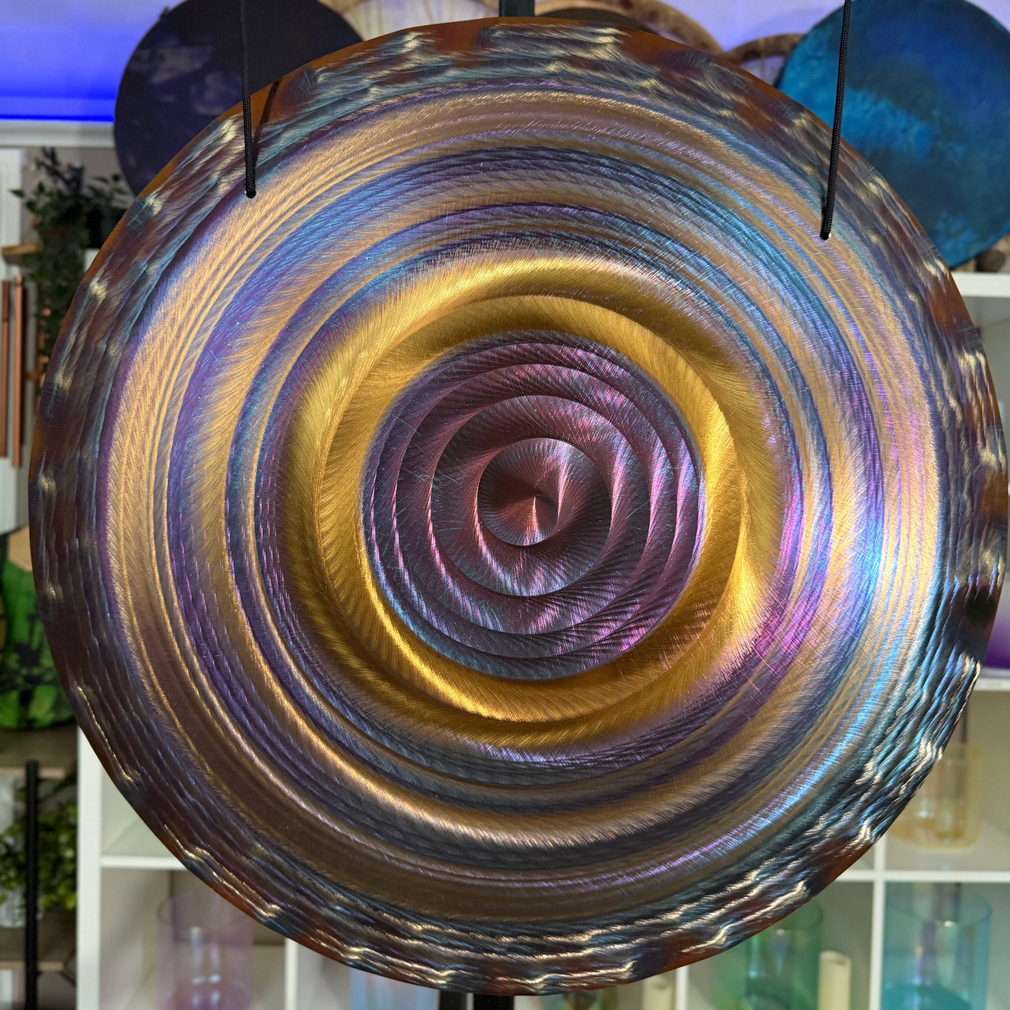 Grotta Sonora - 19"/48cm Handheld Gong (Twilight Gold)