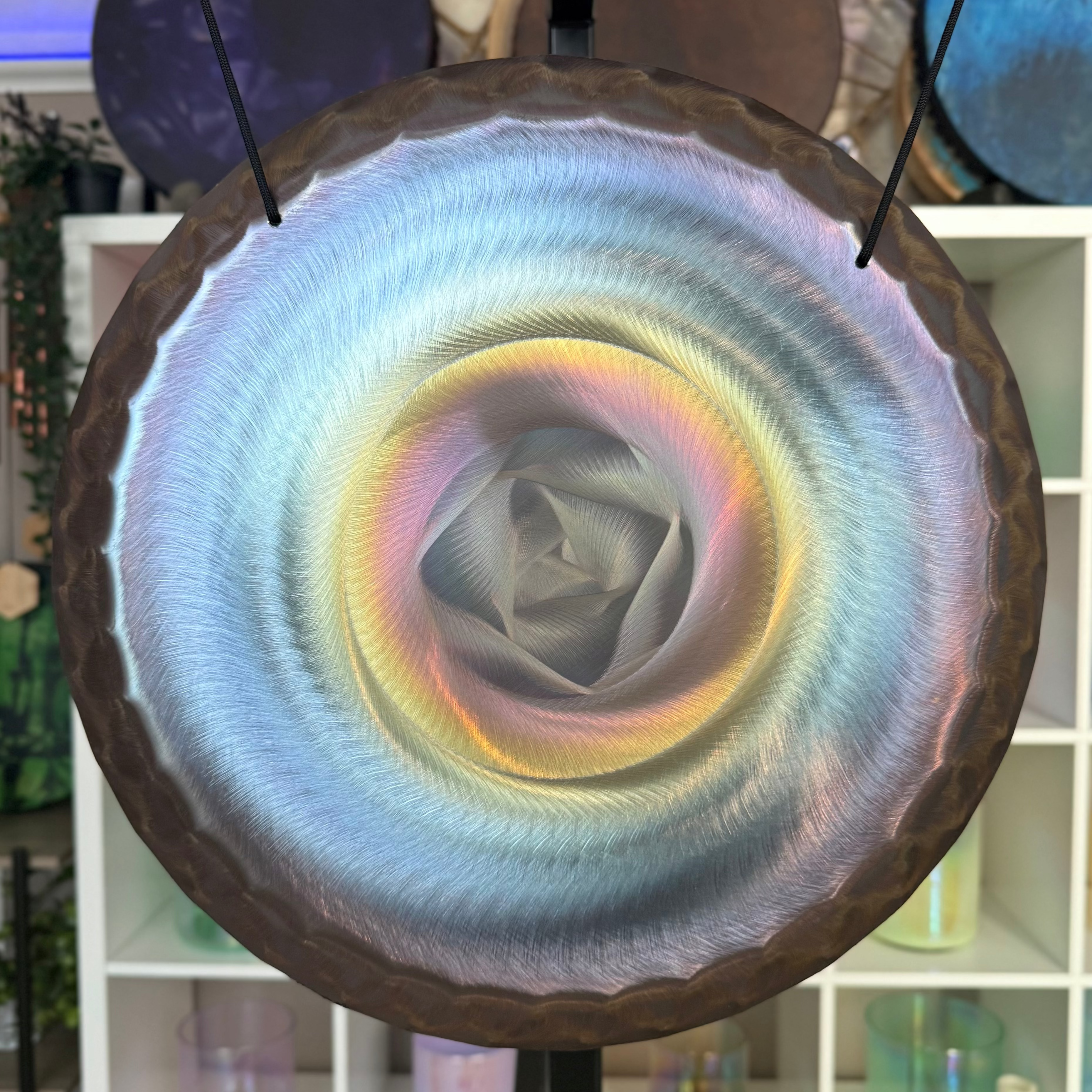 Grotta Sonora - 15" Nickel Silver Gong (Opal Dream)
