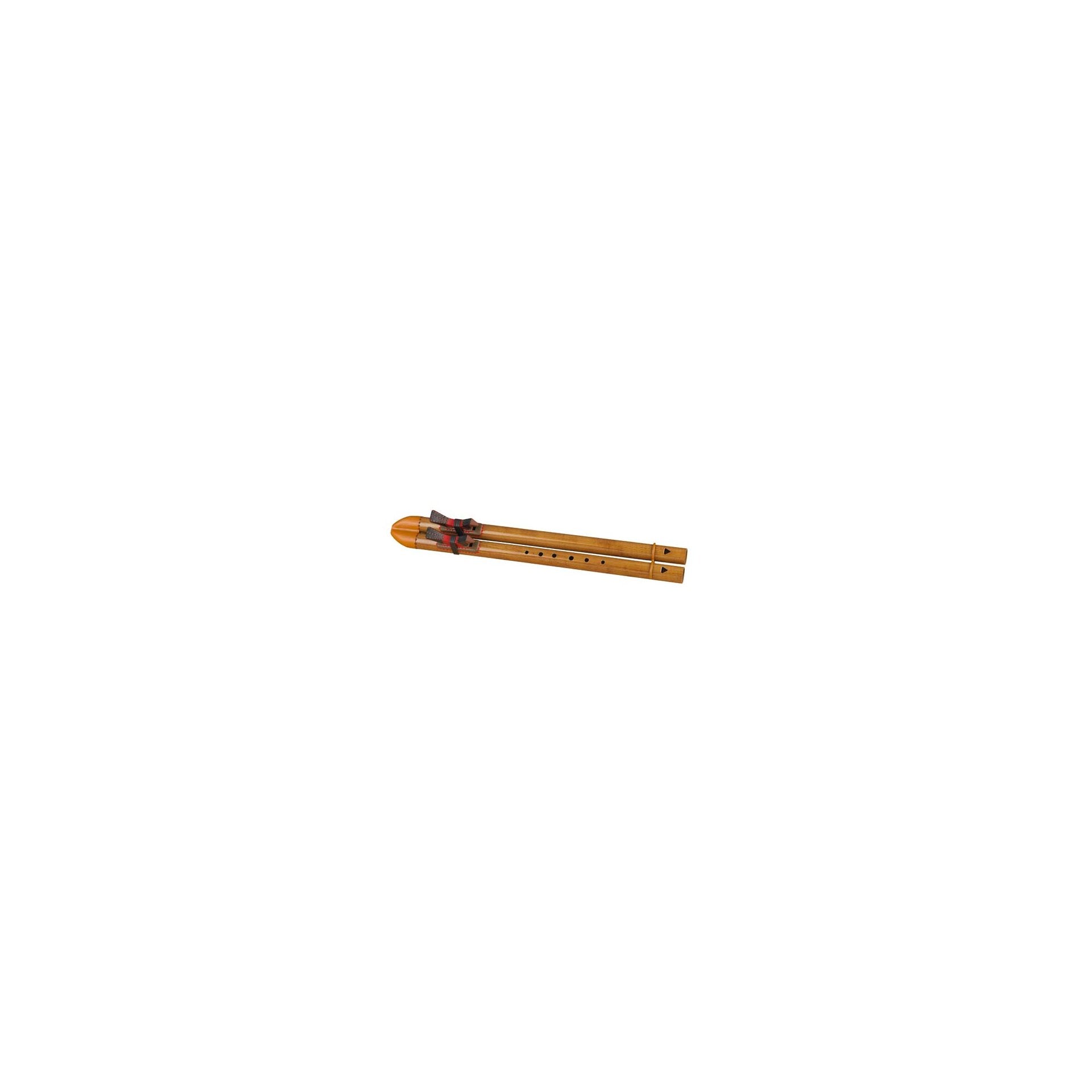 Indian Double-Tone Flute in A
