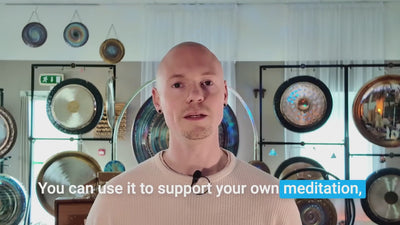 Trailer for Sound Healing Fundamentals — Éanna Healy playing gongs, crystal bowls, chimes and drums at Revival Harmony in Limerick