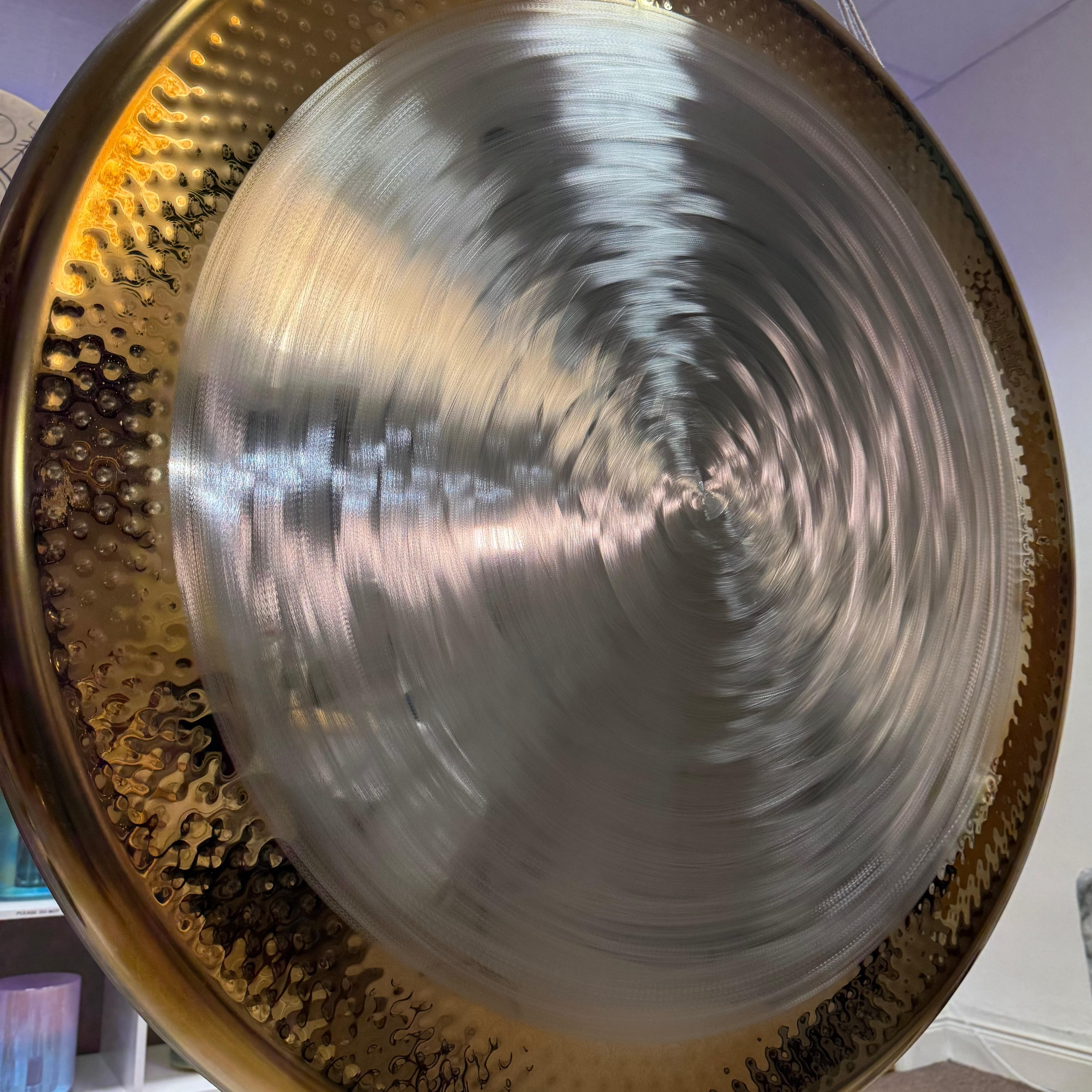 100cm Spiral Rose Gong – Nickel Alloy Gong