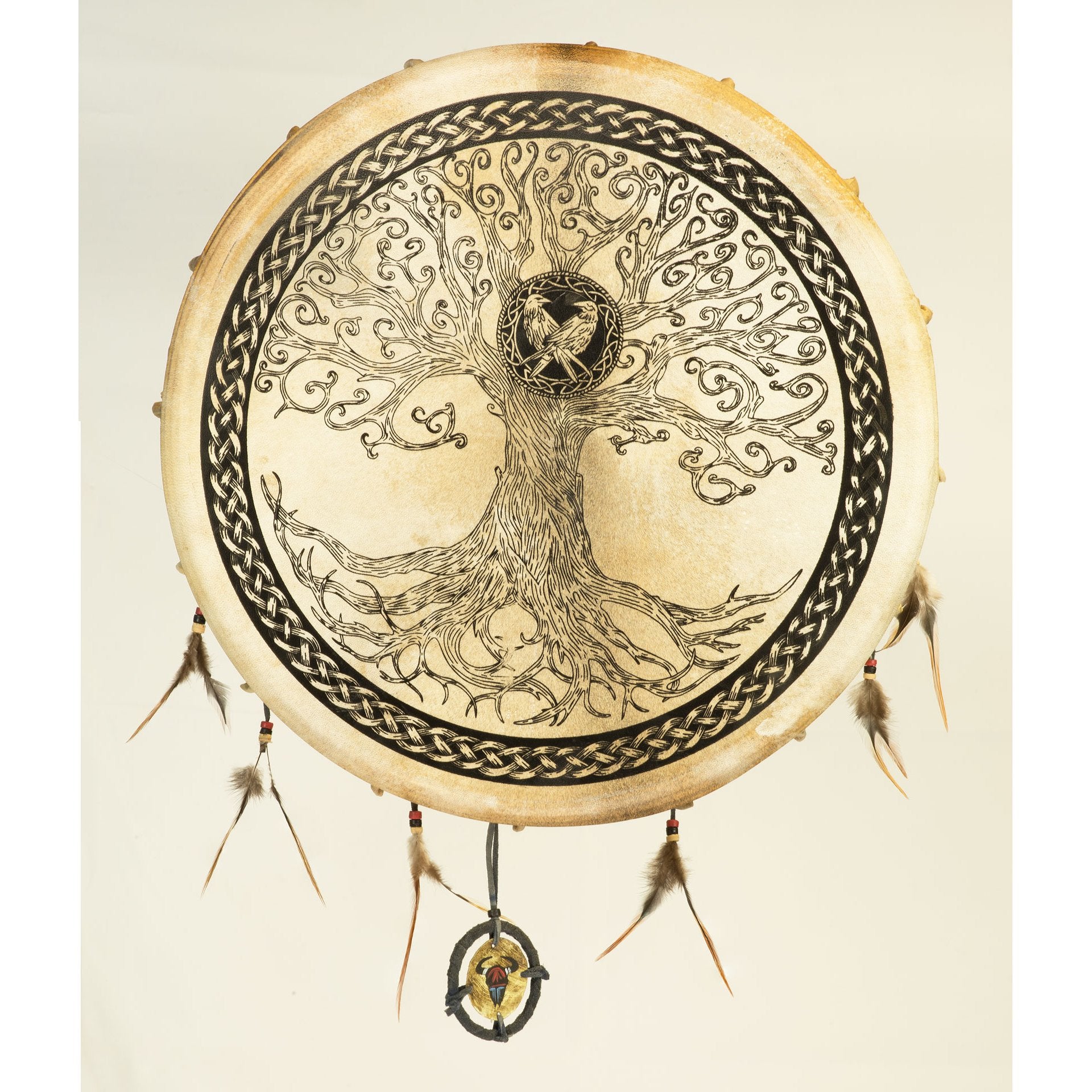 Shaman drum Tree of Life - goat 50cm